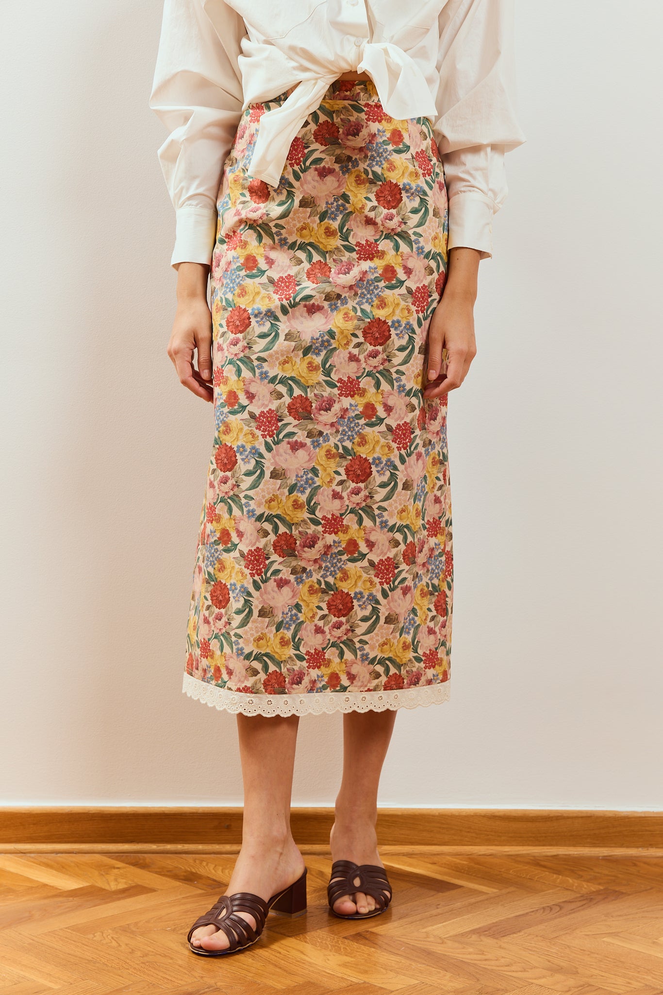 Spódnica Carolyn w kwiaty